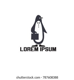 Logo vector penguins