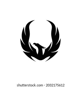 Logo vector for phoenix icon