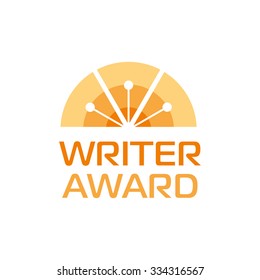 Logo vector for printing and writing media Prizes and awards