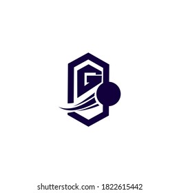 logo vector for professional golf team, charming and elegant color, suitable for golf team or player, etc.