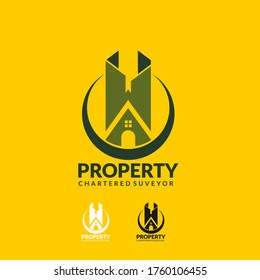 logo vector property apartment building construction