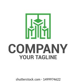 logo vector real estate sign template house icon 
