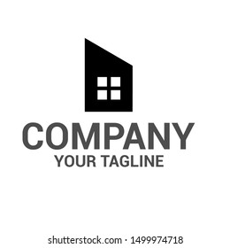 logo vector real estate sign template house icon 