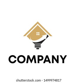 logo vector real estate sign template house icon 