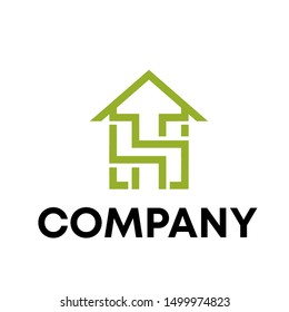 logo vector real estate sign template house icon 
