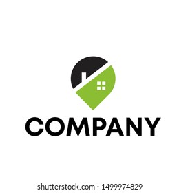 logo vector real estate sign template house icon 