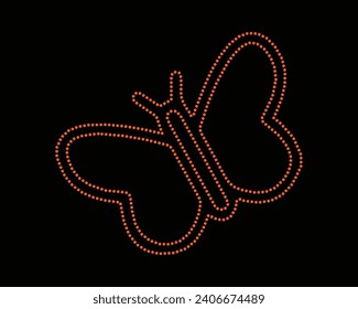 Logo Vector  Rhinestone t-shirt design