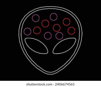 Diseño de camisetas con logotipo Vector Rhinestone