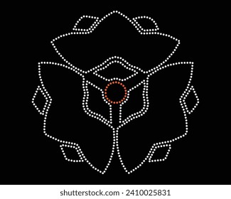 Logo Vector Rhinestone t-shirt design