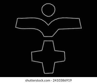 Logo Vector Rhinestone t-shirt design