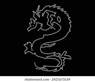 Logo-Vektor-Rhinestone-T-Shirt-Design