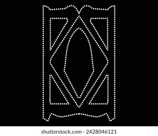 Logo Vector Rhinestone t-shirt design