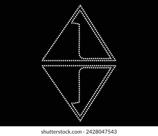 Logo Vector Rhinestone t-shirt design