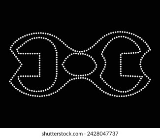 Logo Vector Rhinestone t-shirt design