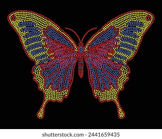 Logo Vector Rhinestone t-shirt design