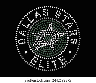 Logo Vector Rhinestone t-shirt design