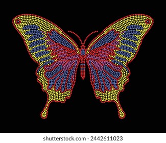 Logo Vector Rhinestone t-shirt design