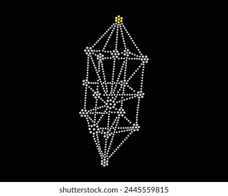 Logo Vector Rhinestone t-shirt design