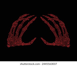 Logo Vector Rhinestone t-shirt design