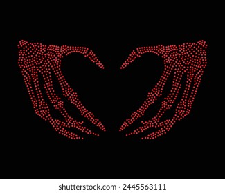 Logo Vector Rhinestone t-shirt design