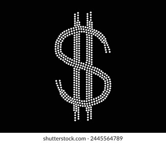 Logo Vector Rhinestone t-shirt design