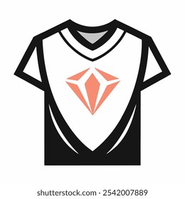 Logo Vector Rhinestone t-shirt design on white background.