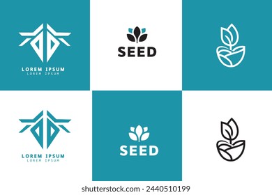 colección de diseño de ilustración vectorial de logotipo