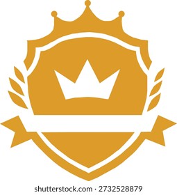 COLOR AMARILLO DE LA FORMA DEL VECTOR DEL LOGOTIPO