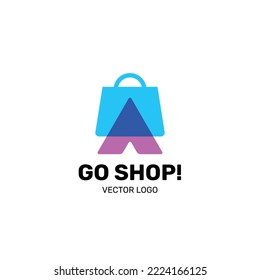 Logo vector for shopping company or website
