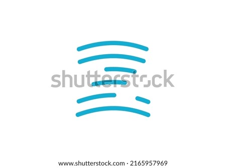 LOGO VECTOR SIGNAL WIRELES LETTER Z