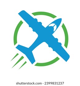 Logo Vector for Simple Plane