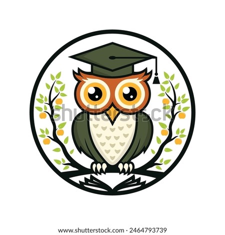 Logo Vector for Smart Owl