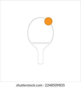 logotipo vectorial stock bet pingpong trendy