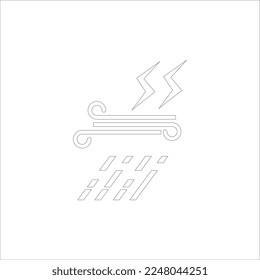 logo vector storm illustration design