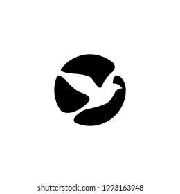 logo vector symbol bird abstract 