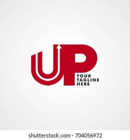 UP Logo Vector Template Design