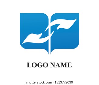 logo vector template sign symbol icon for business and employment.