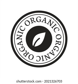 logo vector template sign symbol icon for organic food and averages 