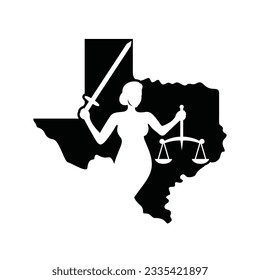 Logo Vector for Texas Lady Law Firm