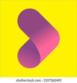 is a logo vector that can be used as a content creator logo or others
