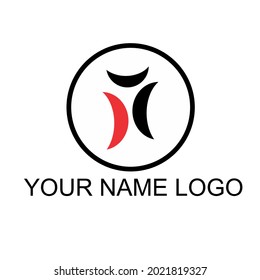 LOGO VEKTOR VON DREI Scythes in einem Kreis.