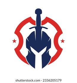 Logo Vector for Titan Sword Shield