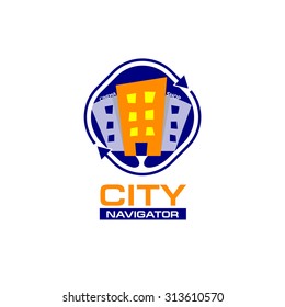 Logo. Vector. Town.