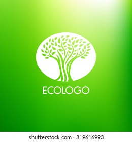 Logo. Vector. Tree. Eco.