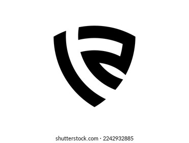 Logo Vector twelve Monogram Black Simple Graphic Design New