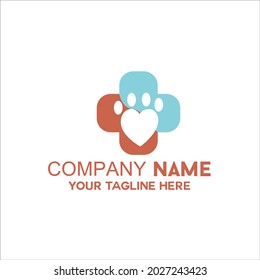 logo for vector veterinary clinic