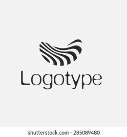 Logo. Vector. Wave. 