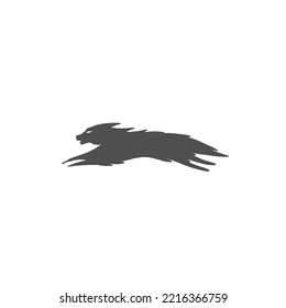 logo and vector wolf speed