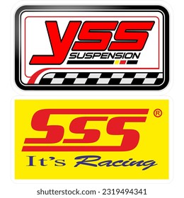 Logo Vector YSS Suspension SSS it's Racing