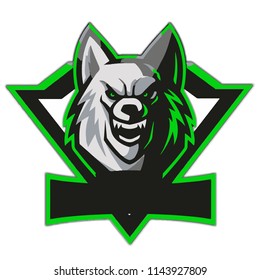 Logo Vectorial Animal Wolf
